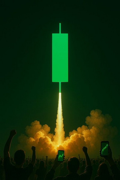 暴涨K线gif动图 加密币K线 百倍涨幅表情包 gif动图下载